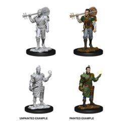 DND UNPAINTED MINIS WV12 MALE HALF-ELF BARD